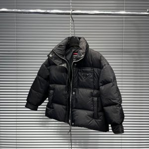 Prada - Hood Down Puffer - Jas - Image 2